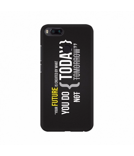 Black Background with thoughts Mobile Case Cover