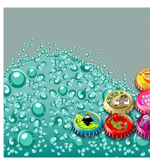 Water Drops and caps Mobile Case Cover