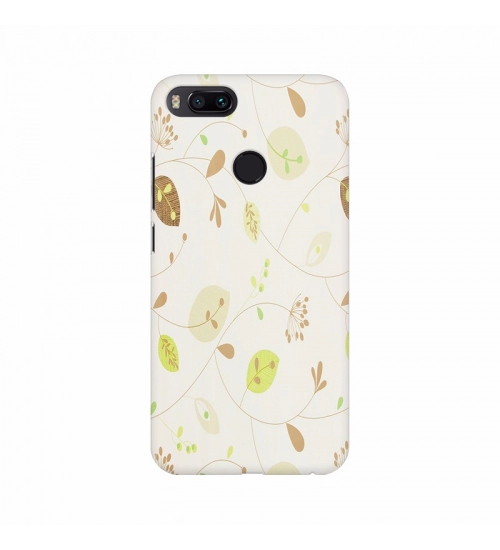 Creamy floral background Mobile Case Cover