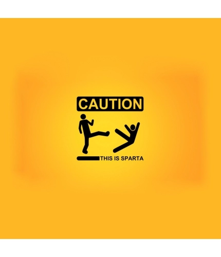 Caution Background Design Mobile Case Cover