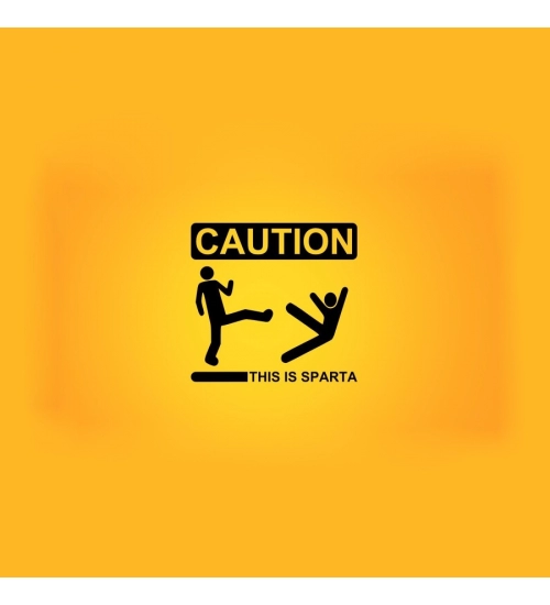 Caution Background Design Mobile Case Cover