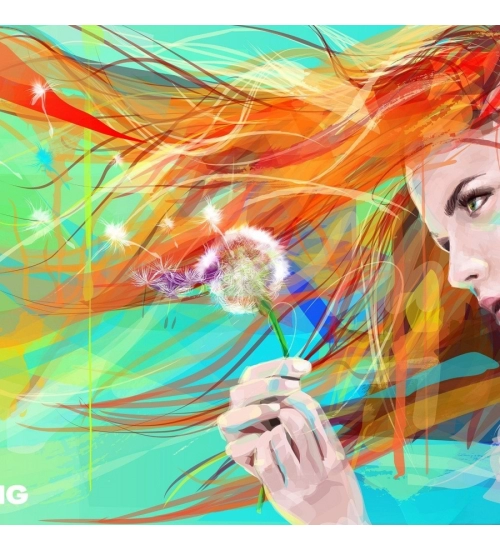 Skull illution wallpaper Mobile Case Cover