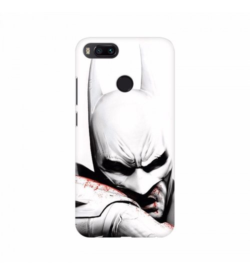 White Batman Wallpaper Mobile Case Cover