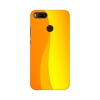Curve Shape Orange background Mobile Case Cover Curve Shape Orange background Mobile Case Cover