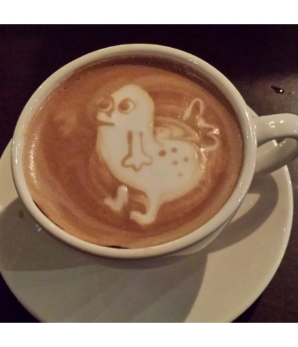 Cream Duck Coffee Cup Mobile Case Cover Cream Duck Coffee Cup Mobile Case Cover