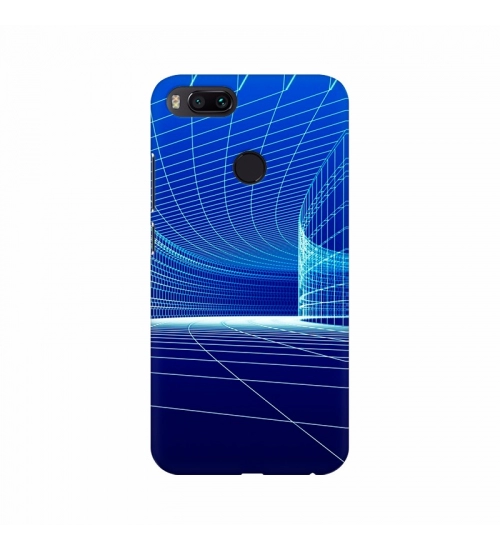 Blue Building Architecture Mobile Case Cover