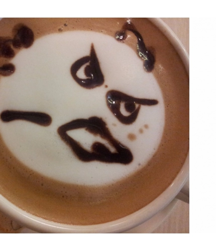 Cup of Coffee with Eye Drawing Mobile Case Cover Cup of Coffee with Eye Drawing Mobile Case Cover