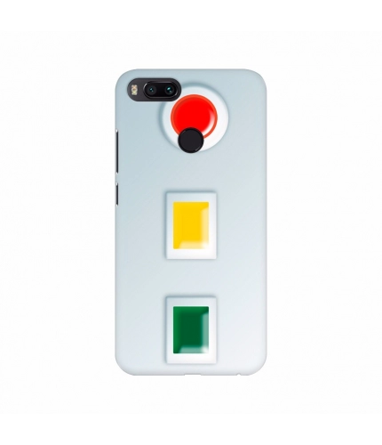 Signal Button Red, Orange and Green Mobile Case Cover