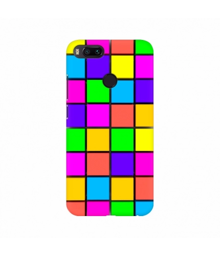 Colorful 3D Cubes Mobile Case Cover