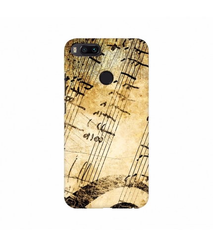 Music Sheet Notes Mobile Case Cover