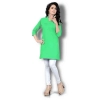 Women's Cotton Kurtis (Green, M) Women's Cotton Kurtis (Green, M)