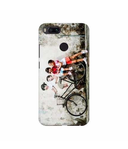 Children on Bicycle Poster Mobile Case Cover