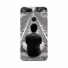 The Man Sitting in a Rail Track Mobile Case Cover The Man Sitting in a Rail Track Mobile Case Cover