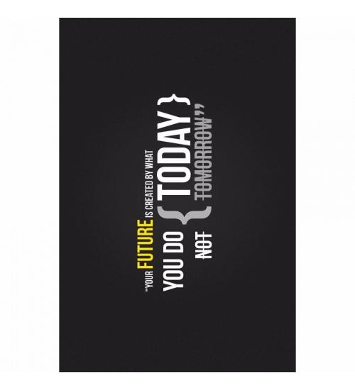 Black Background with thoughts Mobile Case Cover