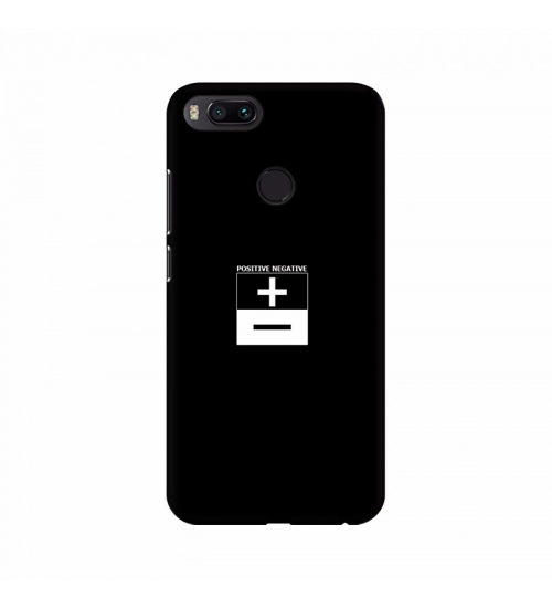 Positive and Negative wallpaper Mobile case cover