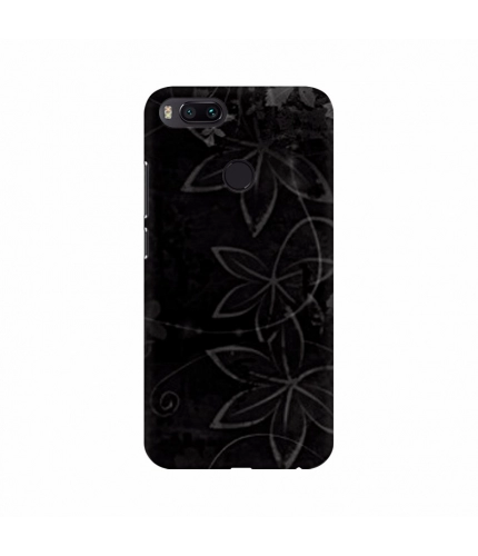 Light floral and Dark Background Mobile Case Cover