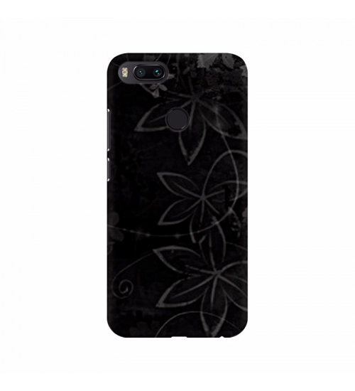 Light floral and Dark Background Mobile Case Cover