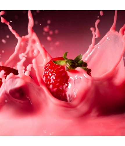 Strawberry Milk Shake Background Mobile Case Cover Strawberry Milk Shake Background Mobile Case Cover