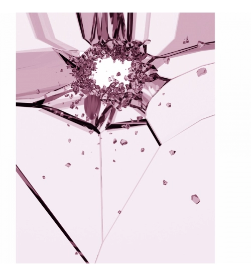 Broken Glass piece Mobile Case Cover