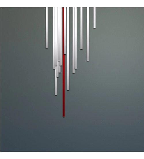 Classic Gray color Lines different Size Mobile Case Cover