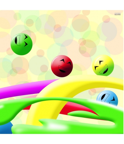 Happy Emoji Color Balls Mobile Case Cover Happy Emoji Color Balls Mobile Case Cover