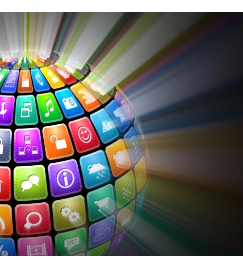 Digitalized Globe Mobile Case Cover