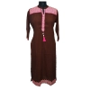Women's Rayon Kurtis (Brown, XL) Women's Rayon Kurtis (Brown, XL)