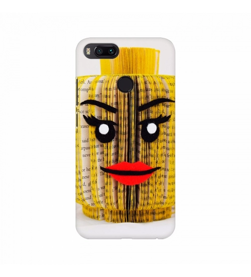 Book Ink Bottle Girl Pattern Mobile Case Cover