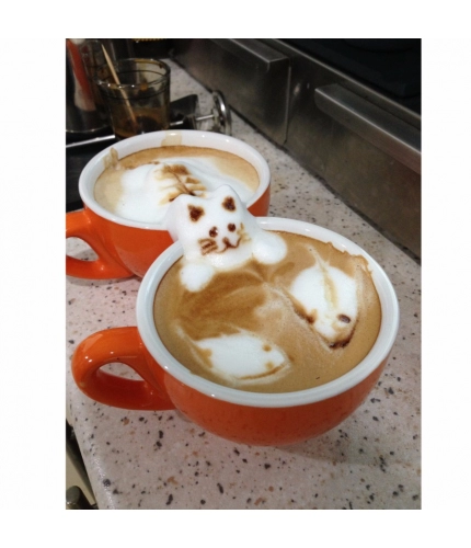 Pair Cup of Coffee with Cream Mobile Case Cover Pair Cup of Coffee with Cream Mobile Case Cover
