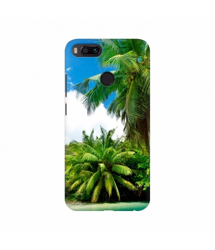 River with Beautiful Coconut Trees Mobile Case Cover