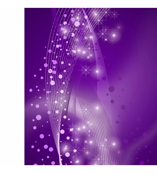 Purple Light Gliterring Mobile Case Cover