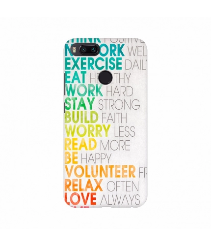 Positive Quotes Wallpaper Mobile Case Cover