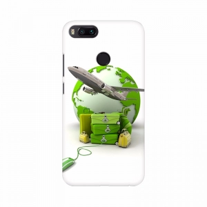 Aeroplane Escape Green World Mobile Case Cover