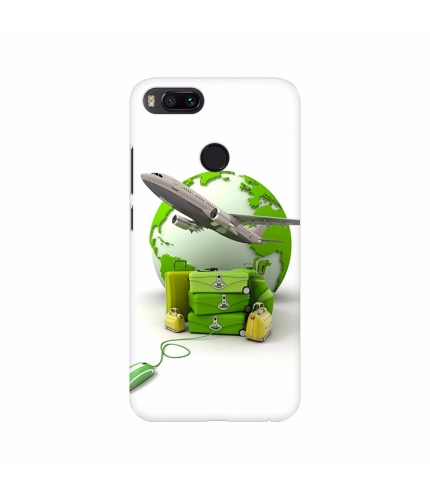 Aeroplane Escape Green World Mobile Case Cover