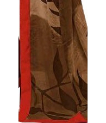 Womens Georgette Digital Printed Saree (Red, Yellow, 6.25 Mtr) Womens Georgette Digital Printed Saree (Red, Yellow, 6.25 Mtr)