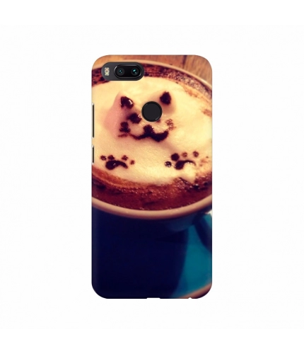 Creamy Cat Cup Mobile Case Cover