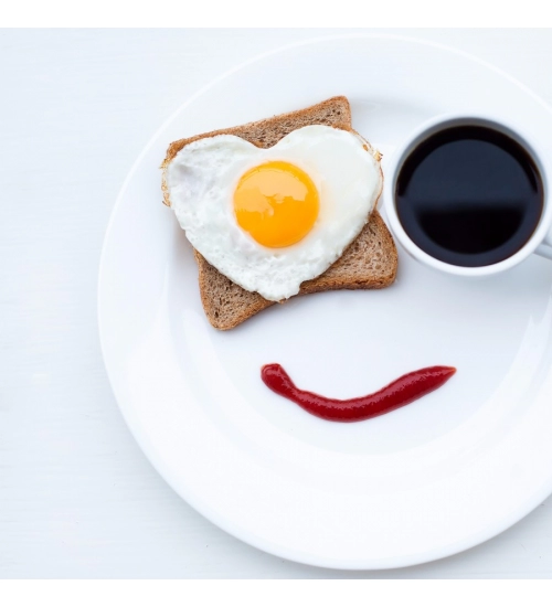 Love And Smile Emoji Breakfast Mobile Case Cover