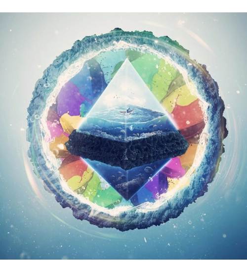 snow pyramid Mobile Case Cover