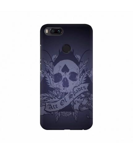 Dark Skull and the flower Mobile Case Cover