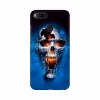 Blue Skull Wallpaper Mobile Case Cover Blue Skull Wallpaper Mobile Case Cover