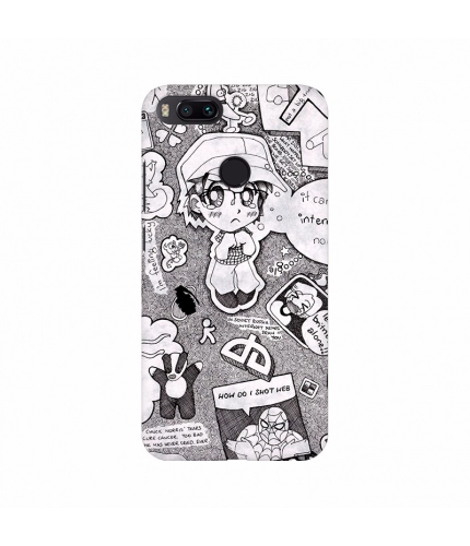 Cartoon Story Background Mobile Case Cover