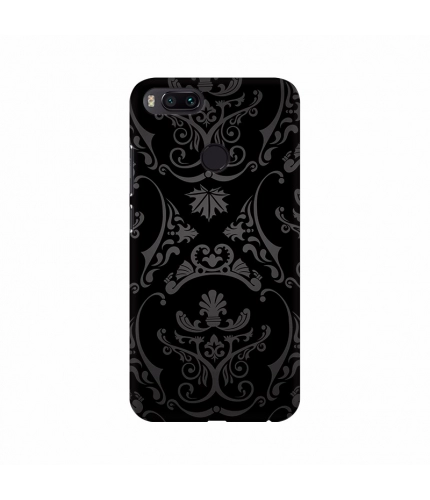 Dark Floral Effect with background Mobile Case Cover