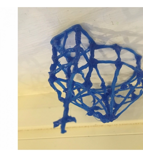 Blue Color Spider Net Mobile Case Cover