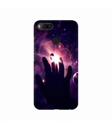 Right Hand in space Mobile case cover