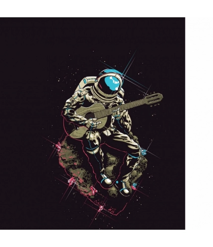 Music illustration at Space Mobile Case Cover