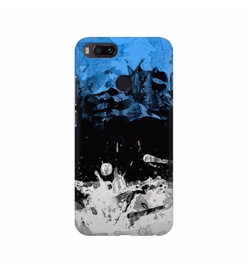 Abstract Three color Painting Mobile Case Cover