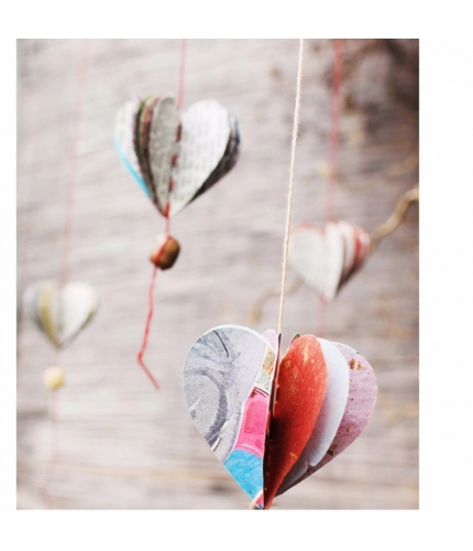Colorful heart pieces Mobile Case Cover