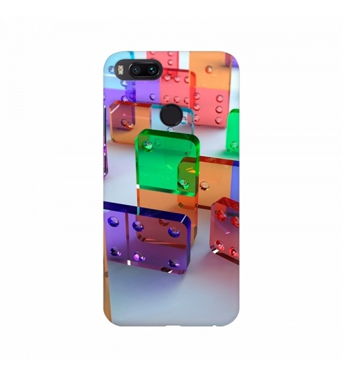 Colorful Glass Dice Mobile Case Cover