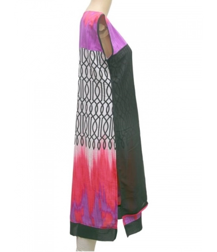 Women's Synthetic Kurtis (Multi Color, M) Women's Synthetic Kurtis (Multi Color, M)