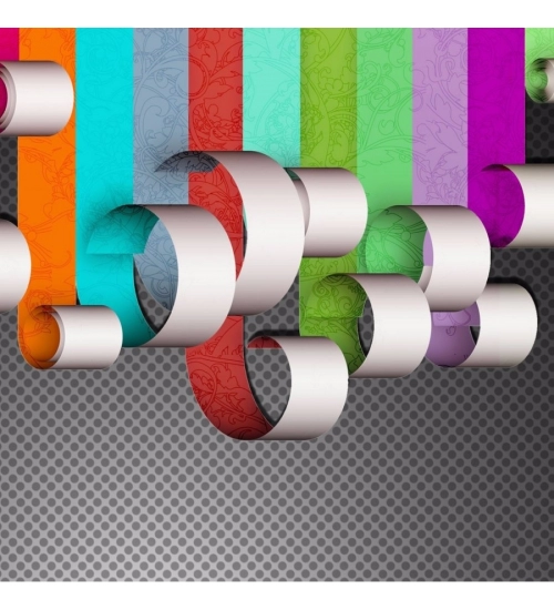 Colorful Tape Rollers Mobile Case Cover